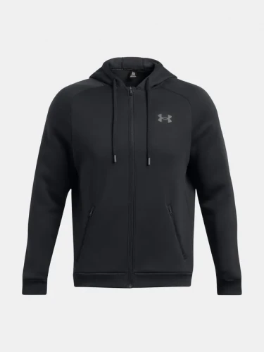 Pánská mikina UNDER ARMOUR Armour Fleece Pro FZ - černá