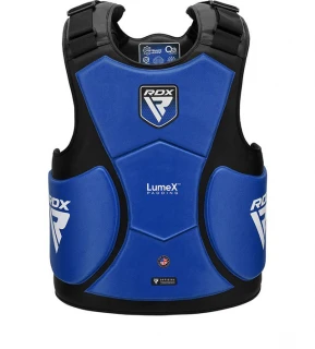 RDX Chránič hrudi pro trenéry APEX A4 - modrý