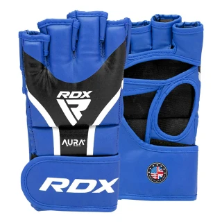 RDX MMA Rukavice Aura Plus T-17 - modro/černé