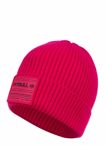 PitBull West Coast zimní čepice Dock - růžová