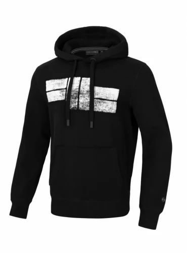 PitBull West Coast Pánská mikina Classic Logo KP - černá