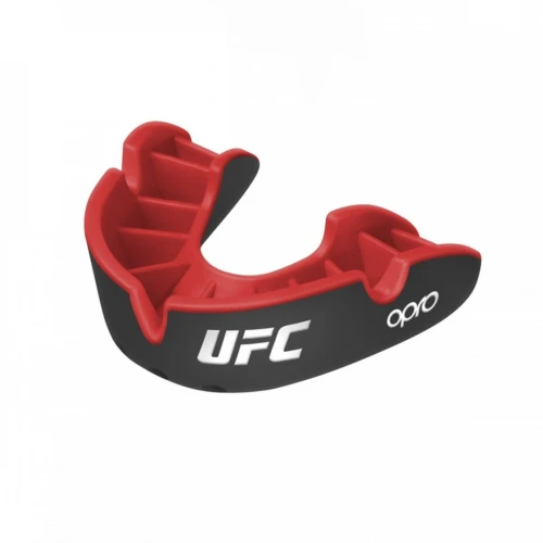 Chránič zubů Opro Silver UFC senior - černo/stříbrný