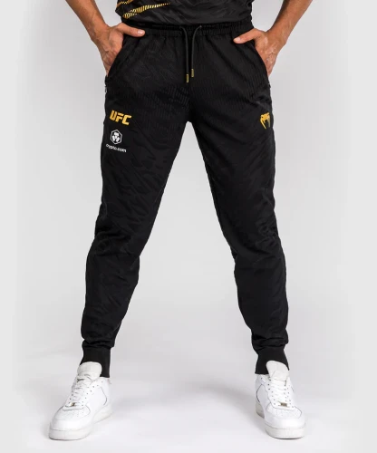 Pánské tepláky UFC Fusion by Venum Authentic Fight Night - černo/zlaté