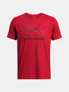 Pánské triko Under Armour FOUNDATION UPDATE SS - červené