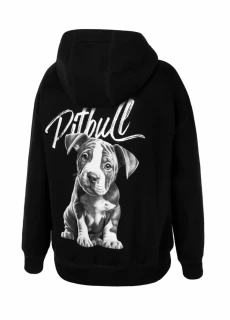 PITBULL WEST COAST Dámská mikina oversize Puppy - černá