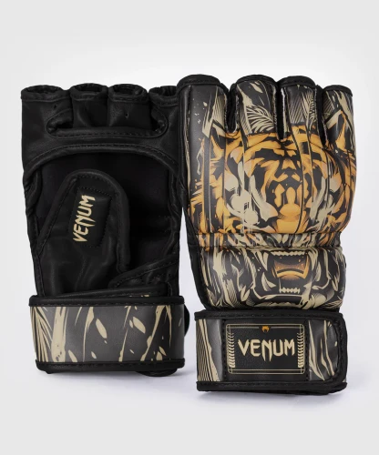 MMA RUKAVICE VENUM Tiger - černo/oranžové