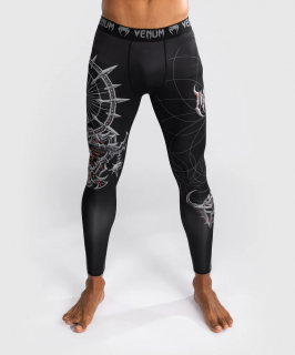 Kompresní legíny Venum Gladiator 5.0 - černo/stříbrné