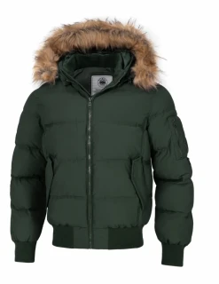 Zimní bunda Pitbull West Coast Burnt - zelená