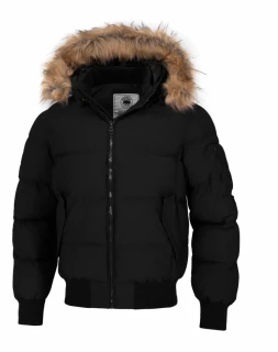 Zimní bunda Pitbull West Coast Burnt - černá