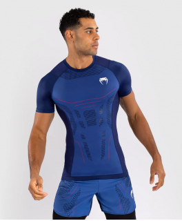 Rashguard VENUM Technical 3.0 Kr. rukáv - modrá