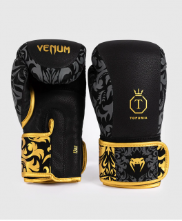 Boxerské rukavice VENUM x Ilia Topuria Unmatched - černo/zlaté