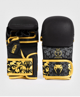 MMA Sparring rukavice VENUM x Ilia Topuria Unmatched - černo/zlaté