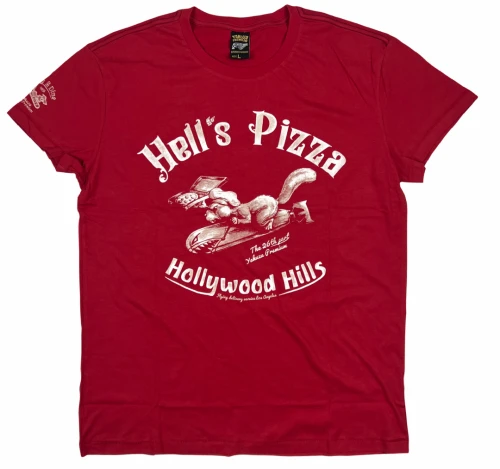 Yakuza Premium Pánské tričko YPS-3810 - červené