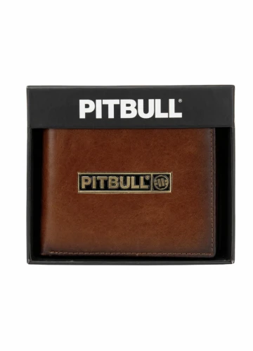 Peněženka PITBULL WEST COAST Brant Hilltop - hnědá