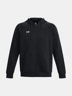 Pánská mikina UNDER ARMOUR UA Rival Fleece FZ - černá
