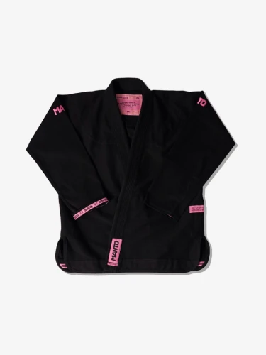 Kimono na BJJ MANTO RISE 2.0 - černo/růžové