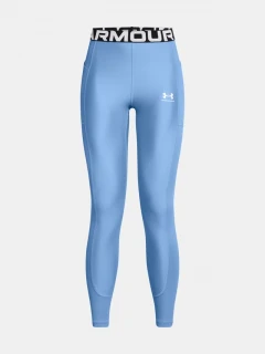 Dámské legíny Under Armour HeatGear Rib - modré