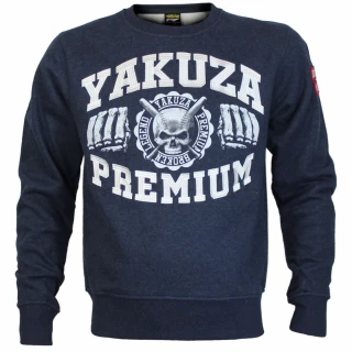 Pánská mikina Yakuza Premium 3820 - tmavě modrá