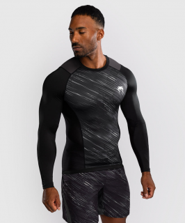 Rashguard VENUM Rapid 3.0 Dl. rukáv - černo/šedý