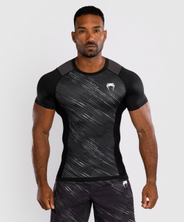Rashguard VENUM Rapid 3.0 Kr. rukáv - černo/šedý