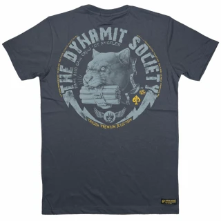 Yakuza Premium Pánské tričko YPS-3802 - tmavě šedé