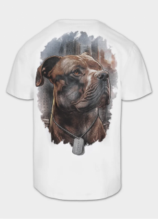 PitBull West Coast Triko HERO - bílé