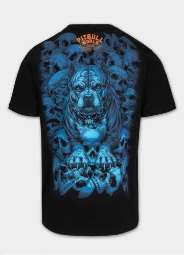 PitBull West Coast Triko GUARDIAN ANGEL - černé