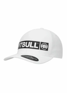 Pánská kšiltovka PitBull West Coast Hilltop Stretch-fitted - bílá