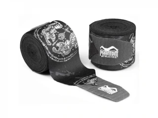PHANTOM Boxerské Bandáže 4 m - Sak Yant - černé