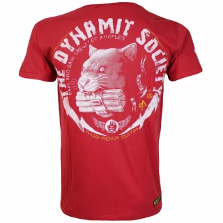 Yakuza Premium Pánské tričko YPS-3802 - červené