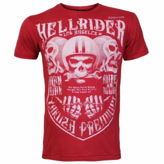 Yakuza Premium Pánské tričko YPS-3806 - červené