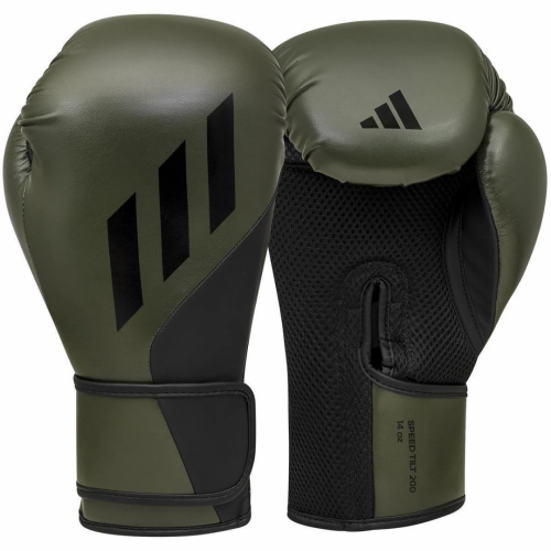 Boxerské rukavice Adidas Speed Tilt 200 - zeleno/černé