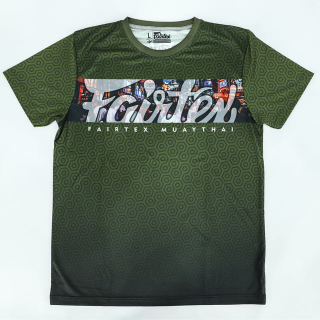 Funkční Tričko Fairtex TST217 - zelené