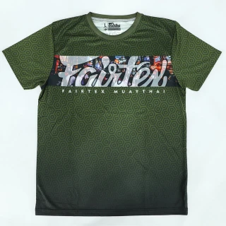 Funkční Tričko Fairtex TST217 - zelené