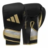 Boxerské rukavice Adidas Speed 501 - černo/zlaté