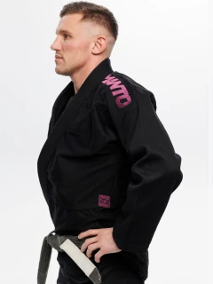 Kimono na BJJ MANTO X5 - černo/fialové