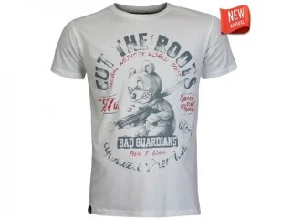 Yakuza Premium Pánské tričko Cut the Roots, Bad Guardians 3914 - bílé
