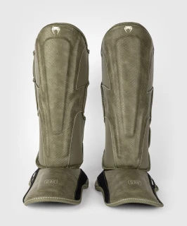 Chrániče holení VENUM Impact Evo Scales - army zelené