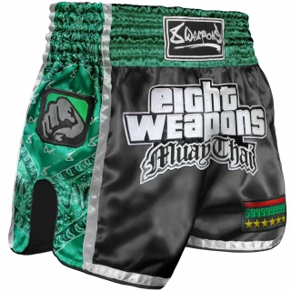 8 WEAPONS Muay Thai trenýrky West Coast - zelené