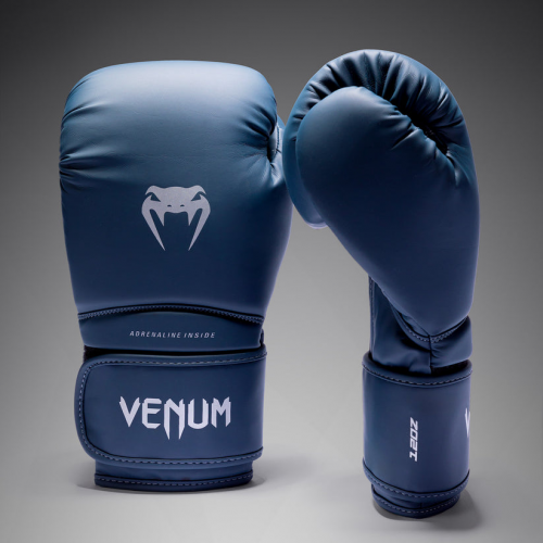 Boxerské rukavice Venum Contender 1.5 - midnight Blue/ Silver