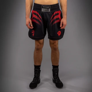Pánské Boxerské šortky VENUM x Mike Tyson Tiger- černo/červené