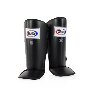 Chrániče holení na thajský box Fairtex SP1 - černé