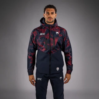 Pánská Mikina UFC Fusion by Venum Authentic Fight Night Men’s Walkout - černo/červená