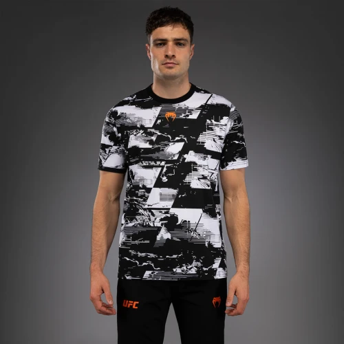 Pánské triko VENUM UFC Zenith by Venum Authentic Fight Week - bílo/černé