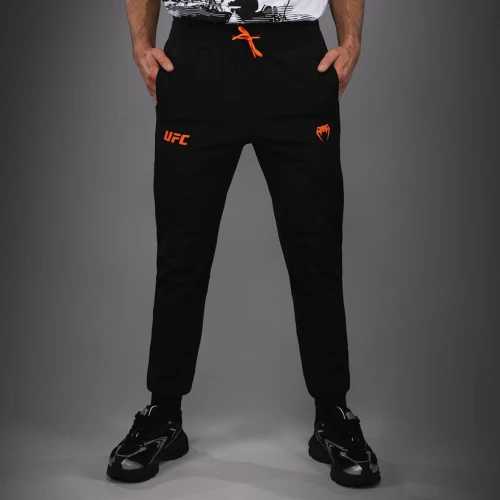 Pánské tepláky UFC Zenith by Venum Authentic Fight Week - černo/oranžové