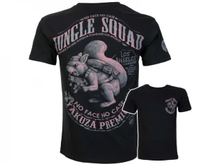 Yakuza Premium Pánské tričko Selection YPS 4011, Jungle Squad - černé