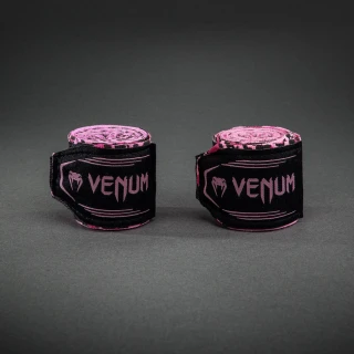 Boxerské bandáže Skull značky VENUM - 4,5 m - růžové