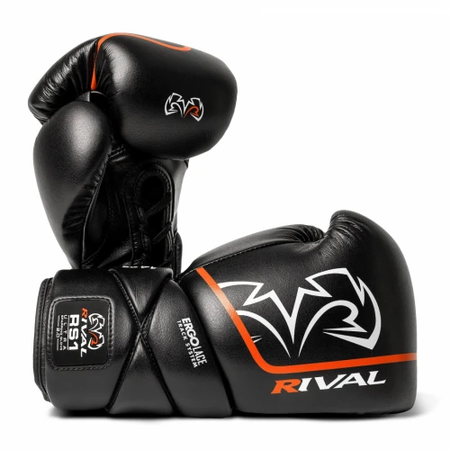 Šněrovací Boxerské rukavice RIVAL RS1 Ultra Sparring 2.0 - černé