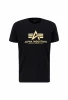 Další: Alpha Industries Pánské tričko Basic Big Logo Carbon T - černo/zlaté