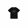 Další: Alpha Industries Pánské tričko Basic Big Logo Effect Print - černé